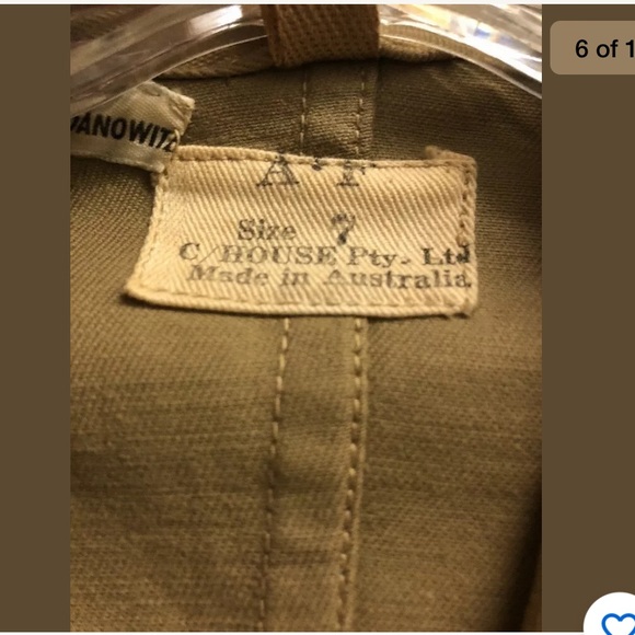 Vintage Military Jacket - Picture 5 of 10